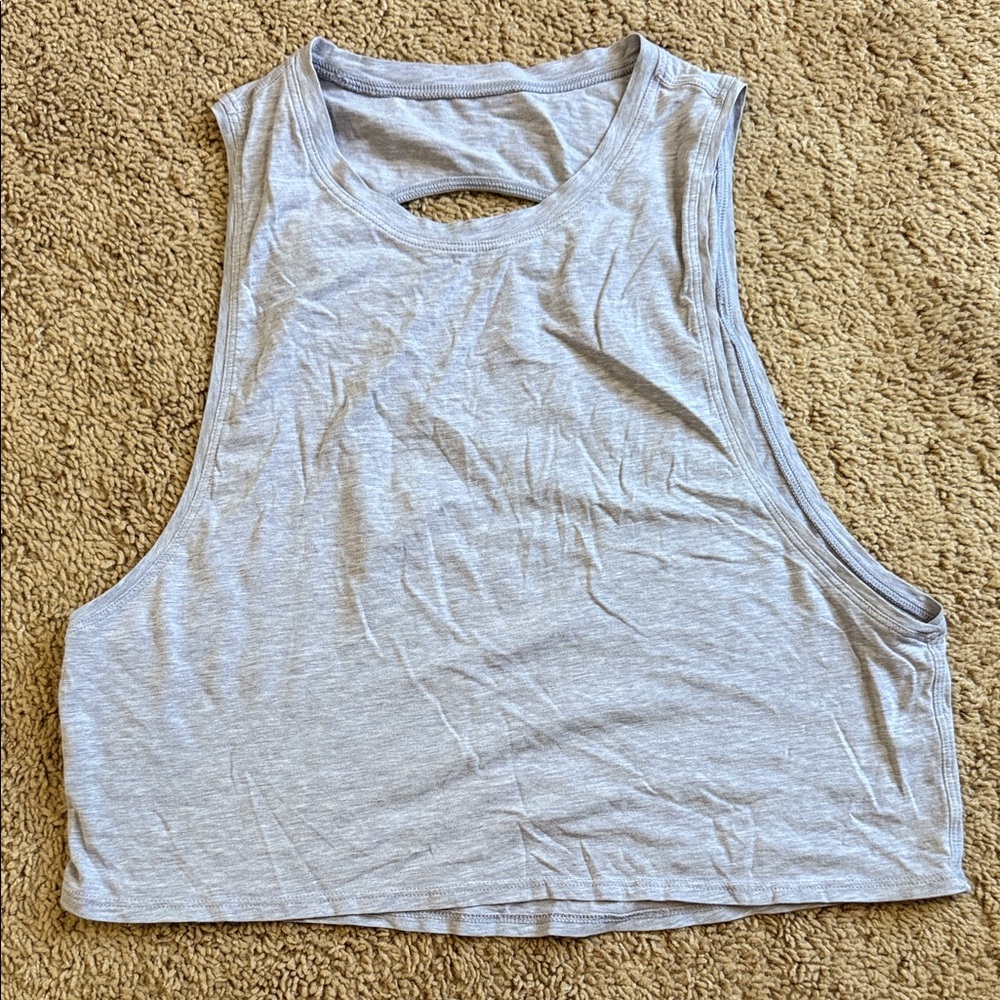 Gray Lululemon Top